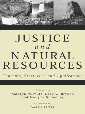 cover image of Justice and Natural Resources